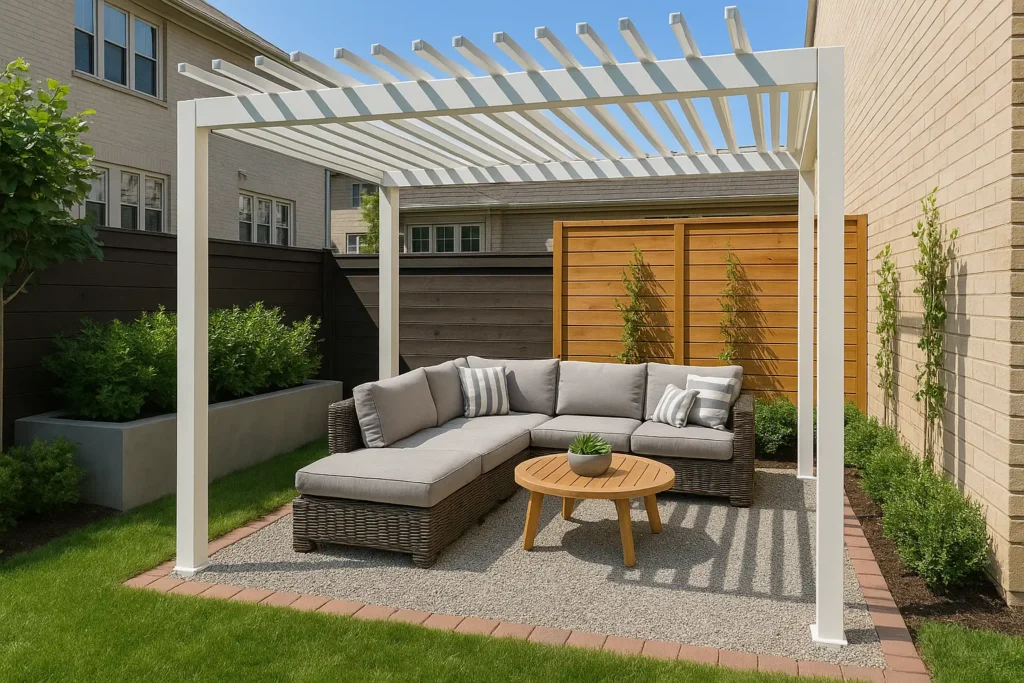 Smart Pergola Designs for Compact Spaces