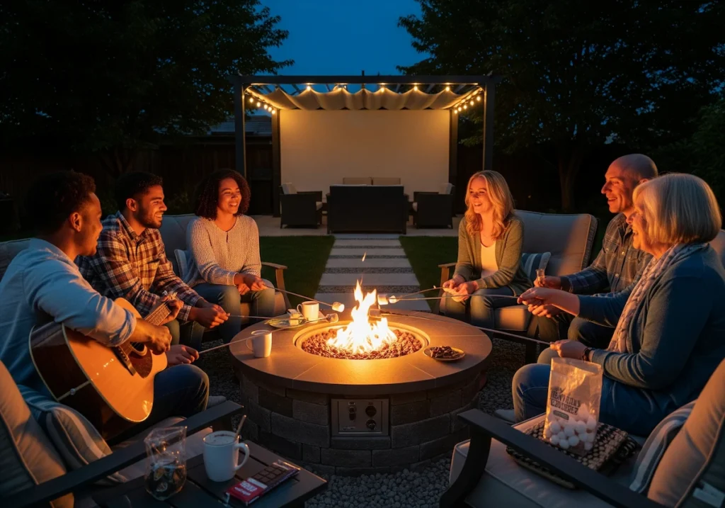 Creating a Cosy Fire Pit Zone