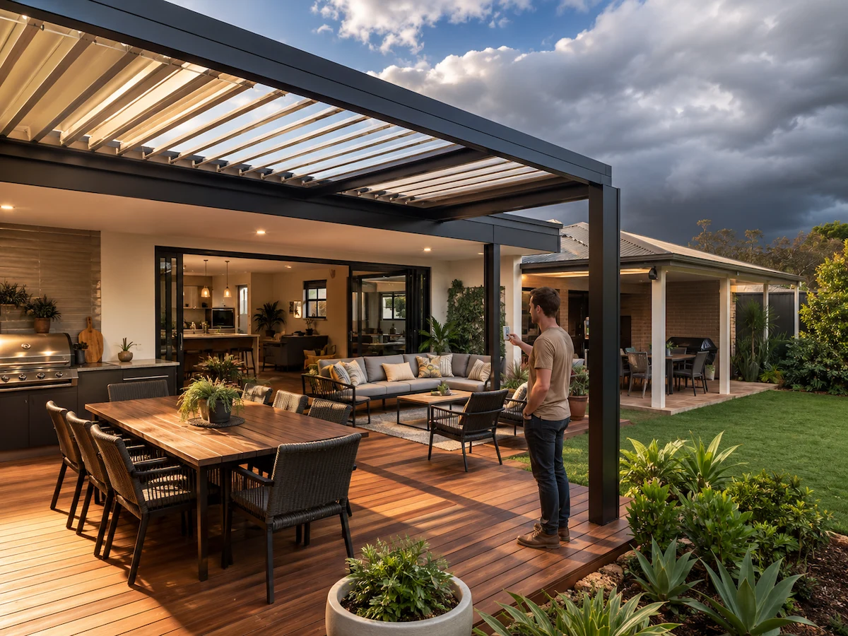 Retractable Pergola